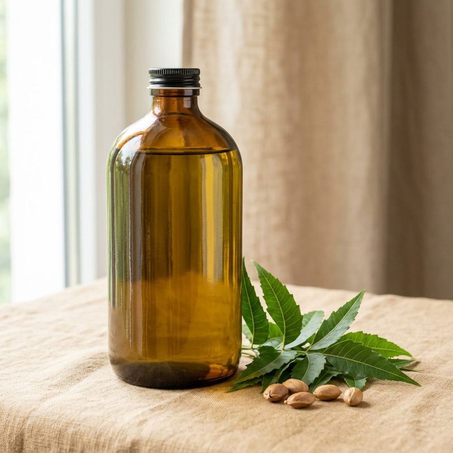 Cold-Pressed Neem Oil